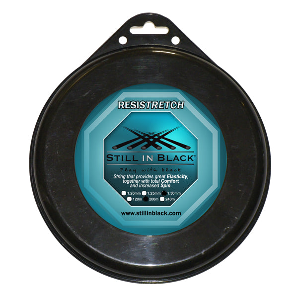 Bobine de cordage de tennis stillinblack resistretch 1 30mm bleu