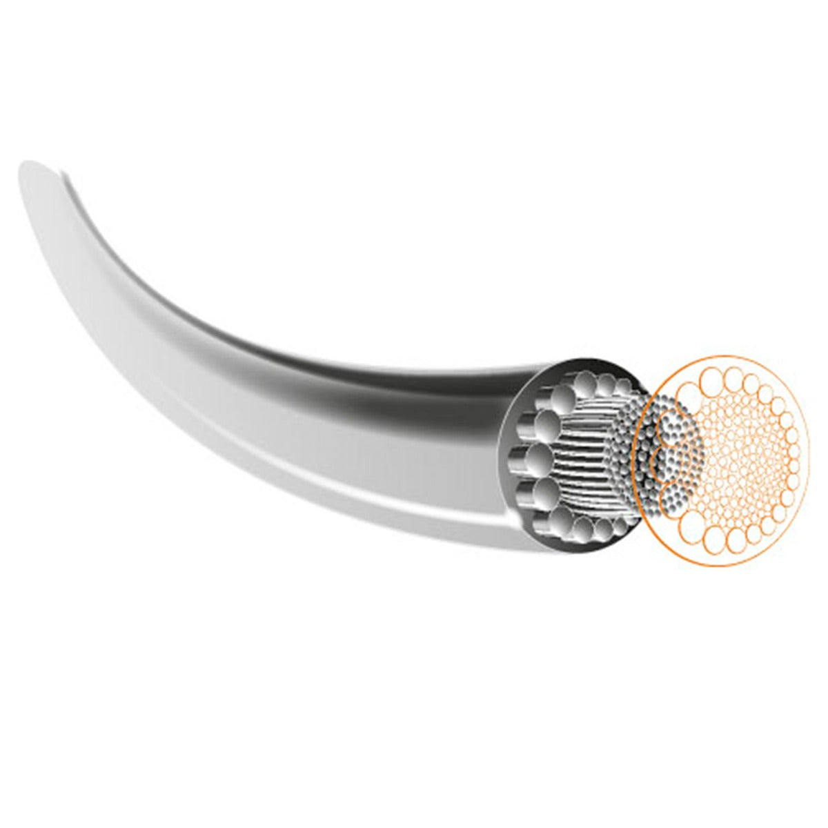 Cordage de tennis head velocity 1_1_1_5_1 structure