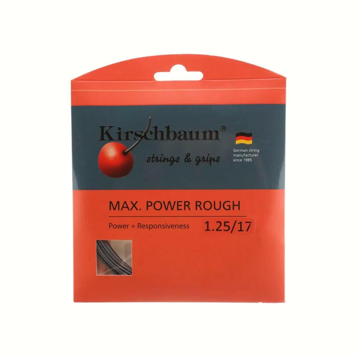 cordage-tennis-kirschbaum-max-power-rough