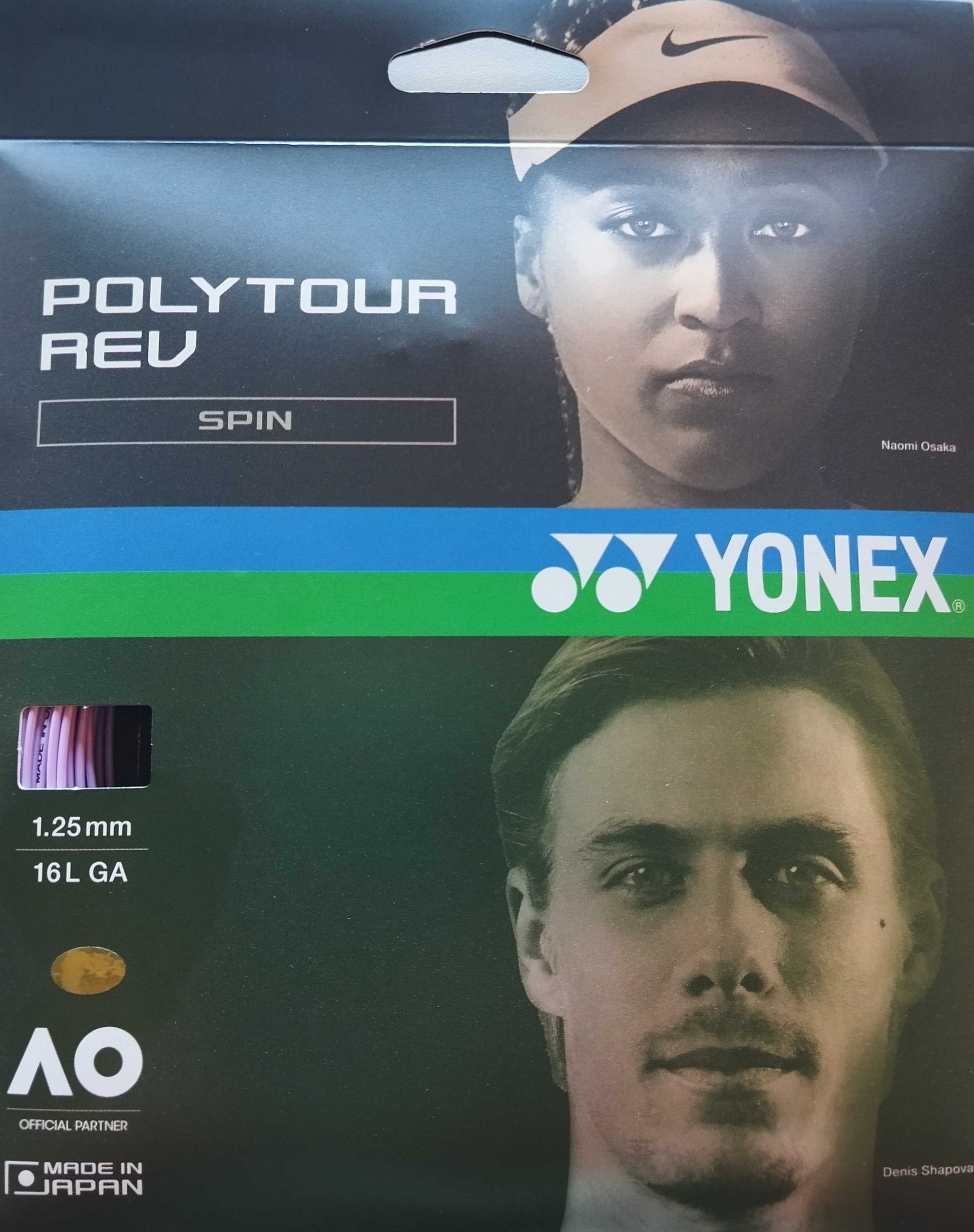 Cordage Yonex Poly Tour REV