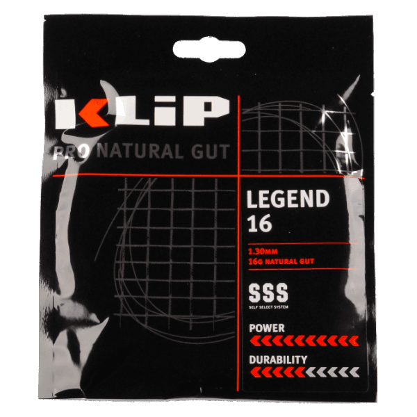 Cordage de tennis boyau naturel klip legend 1 en 30mm