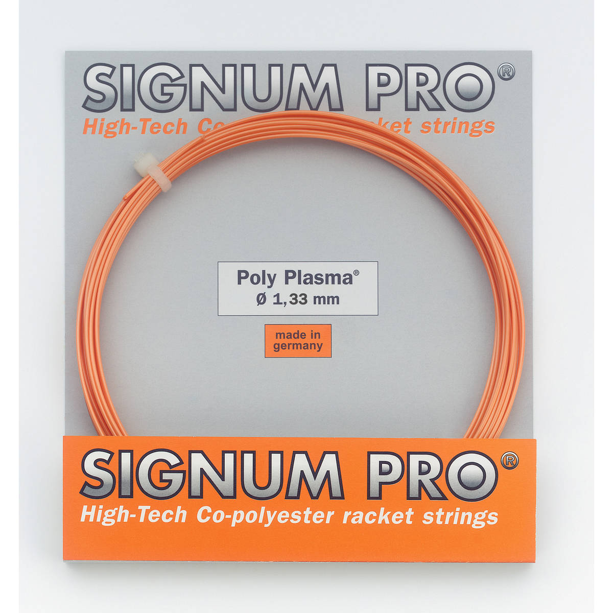 Cordage de tennis signum pro poly plasma 133mm orange