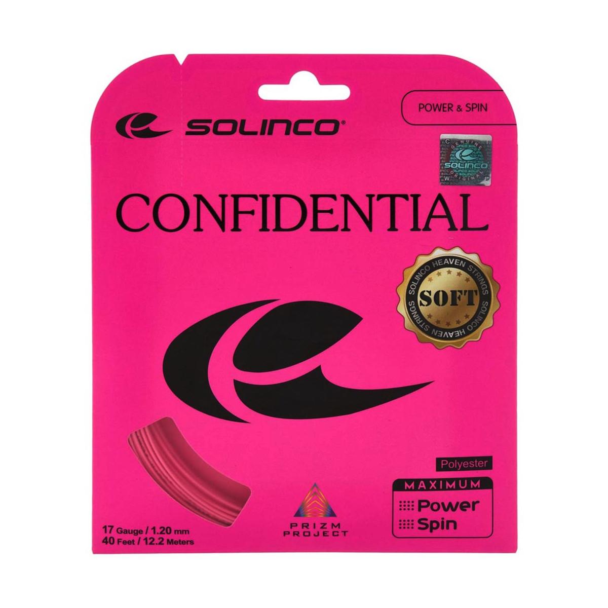 cordage-tennis-solinco-confidential-soft-12m