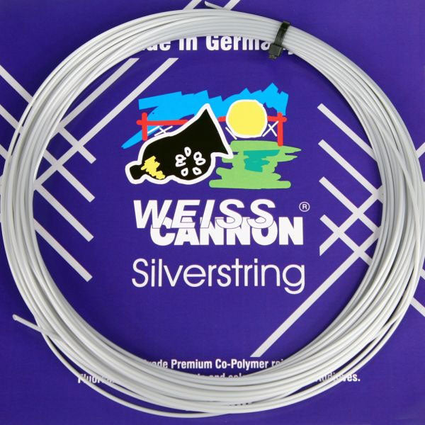 Cordage de tennis weiss cannon silverstring