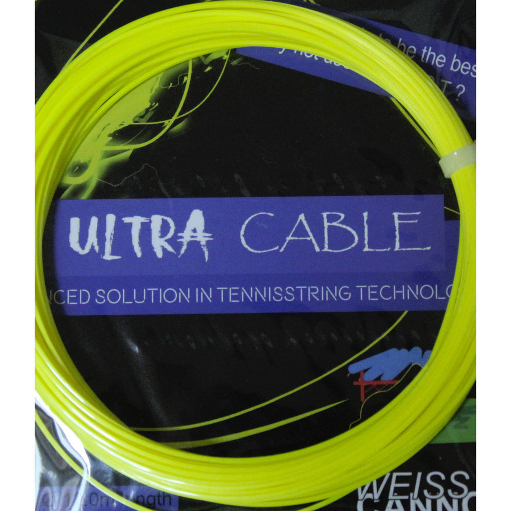 Cordage de tennis weiss cannon ultra cable 1 zoom