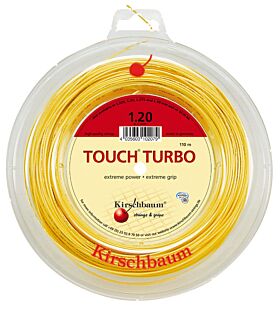 Bobine Cordage Kirschbaum Touch Turbo 110m 1,20mm jaune