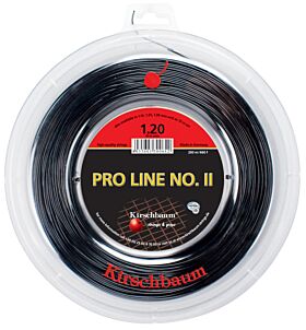 Bobine Cordage Kirschbaum Pro Line 2 200m 1,20mm noir