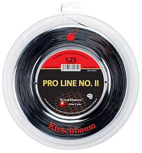 Bobine Cordage Kirschbaum Pro Line 2 200m 1,25mm noir