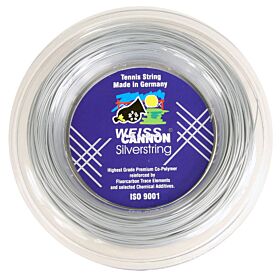 Bobine Cordage WeissCannon Silverstring 200m 1,25mm argenté