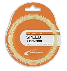 Cordage Isospeed Energetic jauge 1,20mm 12m doré