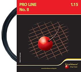 Cordage Pro Line 2 Kirschbaum jauge 1,15mm 12m noir