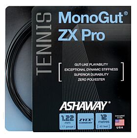 Cordage Tennis Ashaway Monogut Zx Pro 1,22mm 12m noir