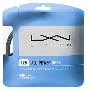 Cordage Tennis Luxilon Big Banger Alu Power Spin 12m argenté