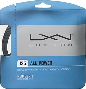 Cordage Tennis Luxilon Big Banger Alu Power jauge 1,25mm 12m argenté