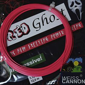 Cordage Tennis WeissCannon Red Ghost jauge 1,18mm 12m rose fluo