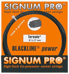 Cordage Tornado Signum Pro jauge 1,17mm 12m noir