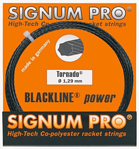 Cordage Tornado Signum Pro jauge 1,29mm 12m noir