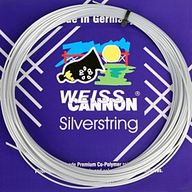 Cordage Weiss Cannon Silverstring jauge 1,25mm 12m argenté