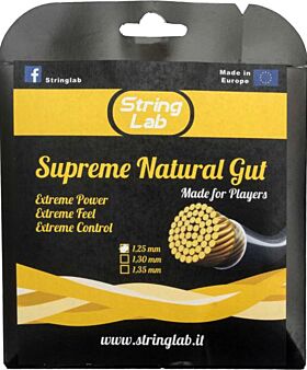 Cordage String Lab Supreme Natural Gut 1,30mm