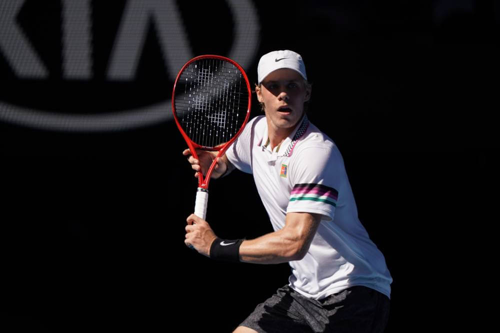 Shapovalov et son poly tour strike